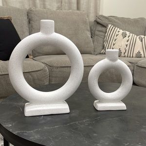 Ceramic candle holders